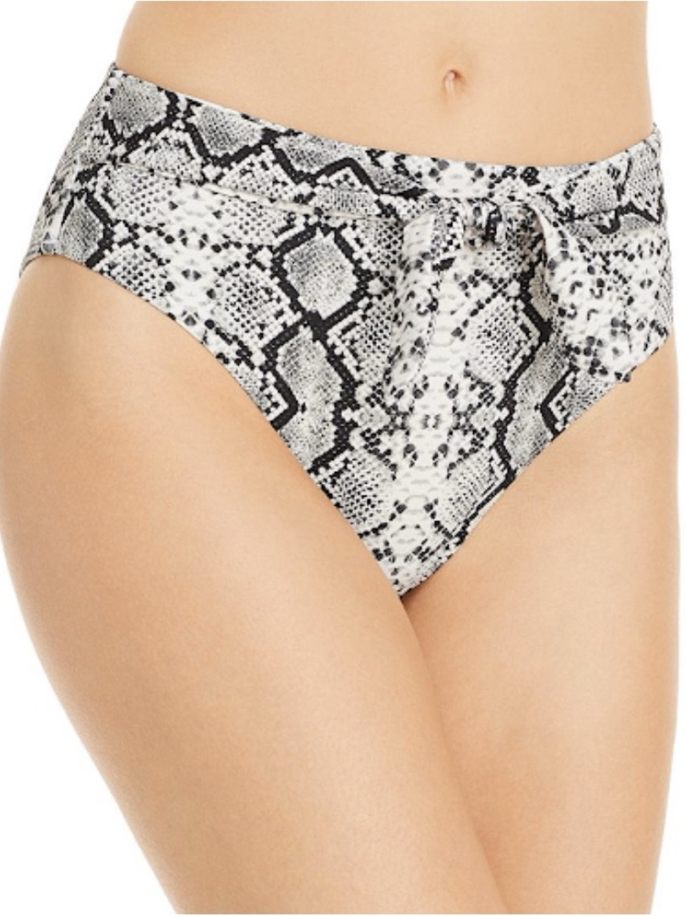Aqua Swim Snake Print Bikini Bottom